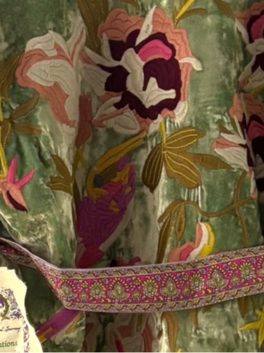 Aratta Silent Journey Something Magical Velvet Coat NWT - Picture 14 of 14